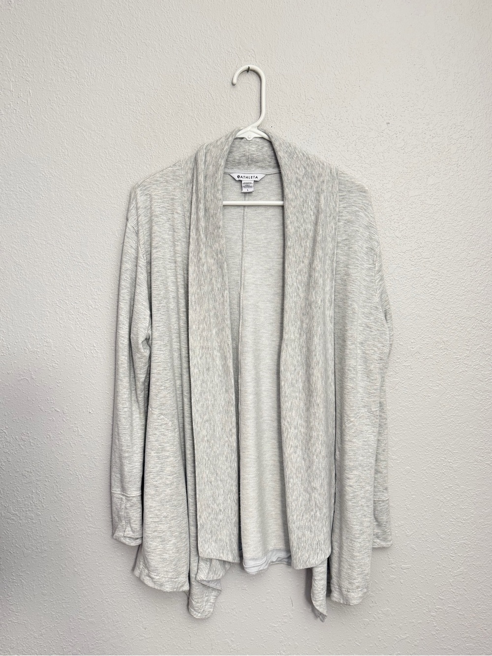 Athleta Pranayama Restore Wrap Heather Grey
